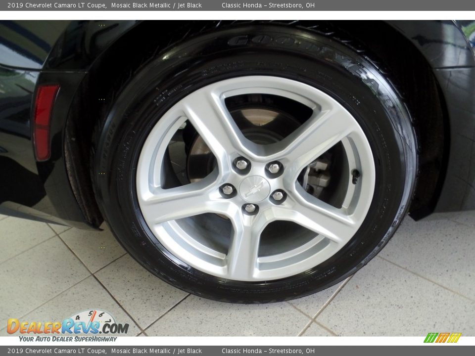 2019 Chevrolet Camaro LT Coupe Mosaic Black Metallic / Jet Black Photo #35