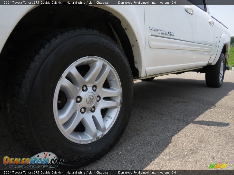 2004 Toyota Tundra SR5 Double Cab 4x4 Natural White / Light Charcoal Photo #8