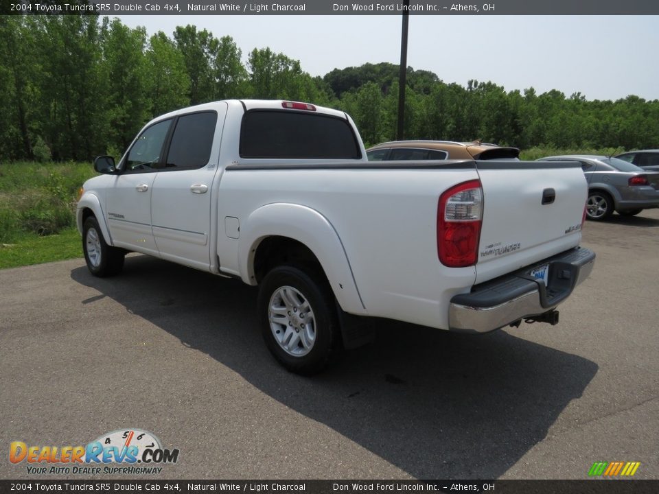 2004 Toyota Tundra SR5 Double Cab 4x4 Natural White / Light Charcoal Photo #9