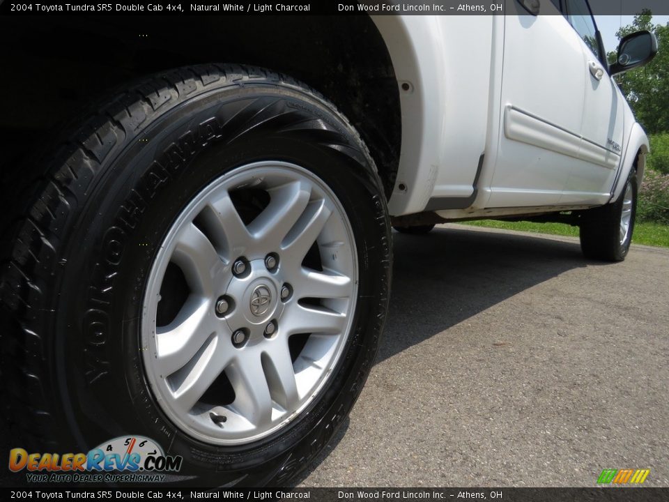 2004 Toyota Tundra SR5 Double Cab 4x4 Natural White / Light Charcoal Photo #14