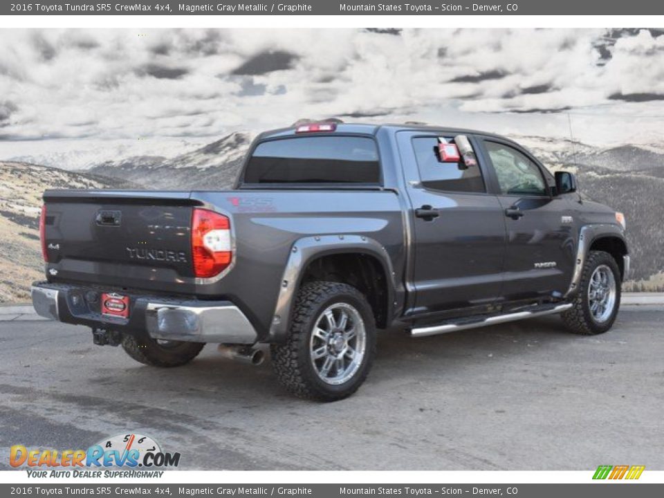 2016 Toyota Tundra SR5 CrewMax 4x4 Magnetic Gray Metallic / Graphite Photo #3