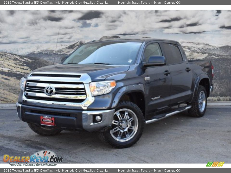 2016 Toyota Tundra SR5 CrewMax 4x4 Magnetic Gray Metallic / Graphite Photo #5
