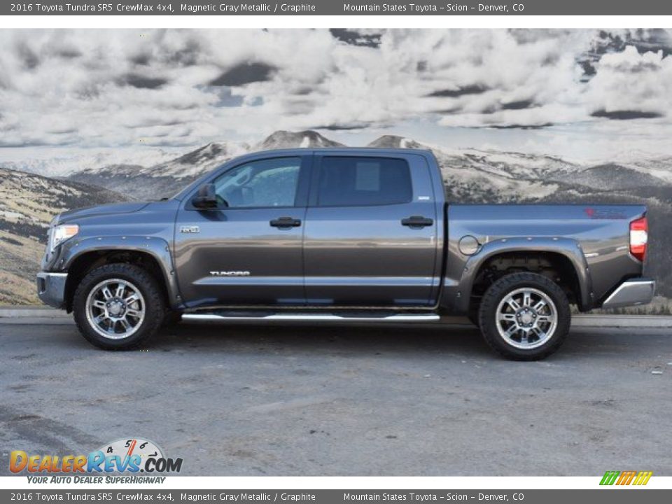 2016 Toyota Tundra SR5 CrewMax 4x4 Magnetic Gray Metallic / Graphite Photo #6