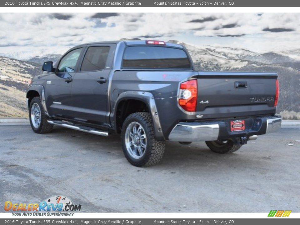 2016 Toyota Tundra SR5 CrewMax 4x4 Magnetic Gray Metallic / Graphite Photo #7