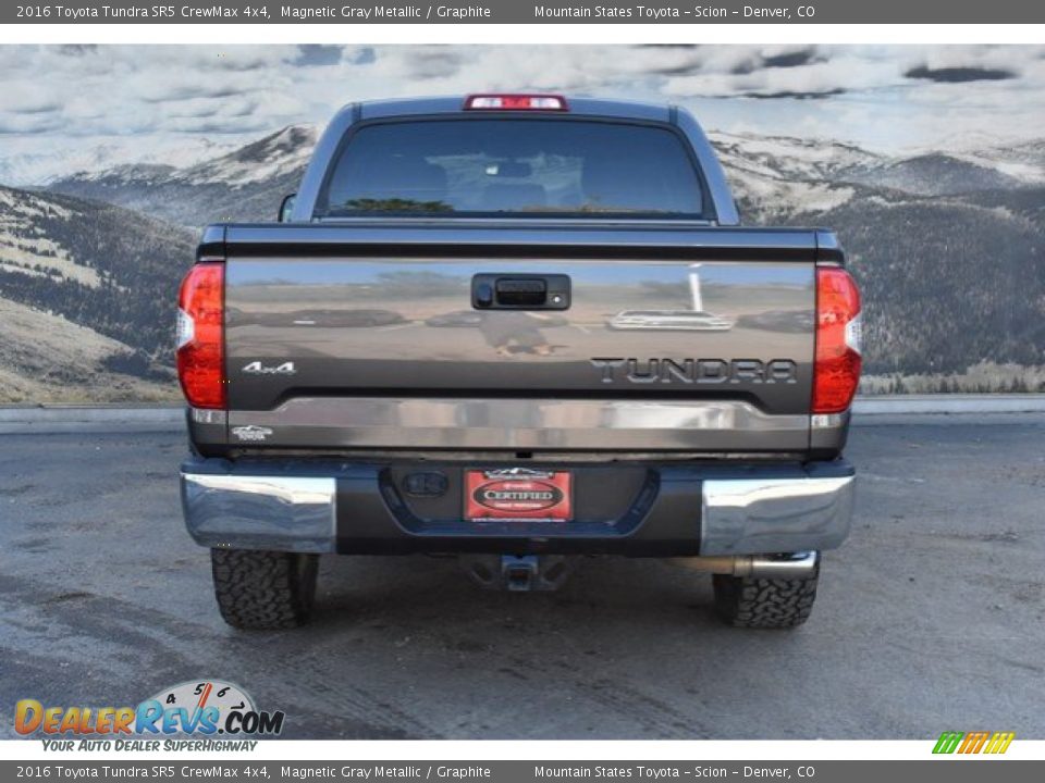 2016 Toyota Tundra SR5 CrewMax 4x4 Magnetic Gray Metallic / Graphite Photo #8
