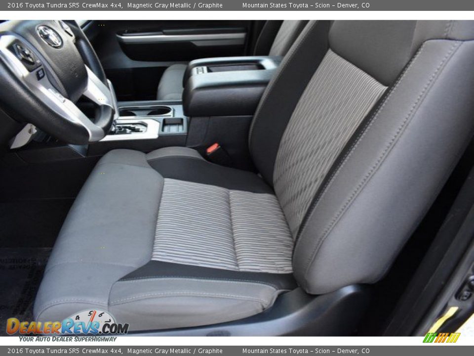 2016 Toyota Tundra SR5 CrewMax 4x4 Magnetic Gray Metallic / Graphite Photo #11