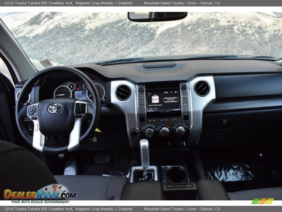 2016 Toyota Tundra SR5 CrewMax 4x4 Magnetic Gray Metallic / Graphite Photo #13
