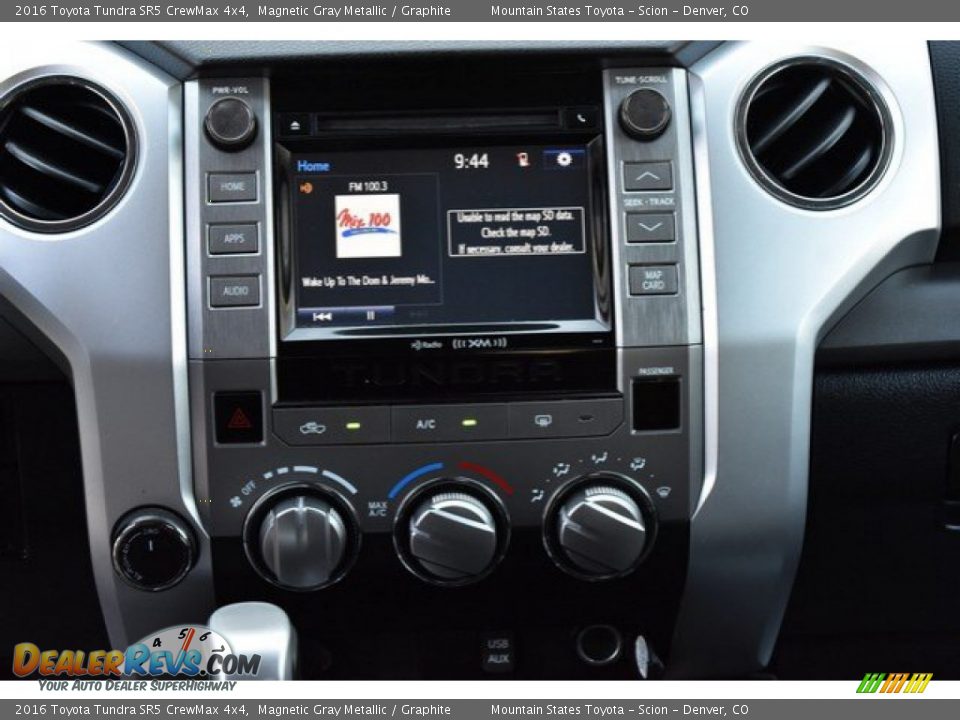2016 Toyota Tundra SR5 CrewMax 4x4 Magnetic Gray Metallic / Graphite Photo #14