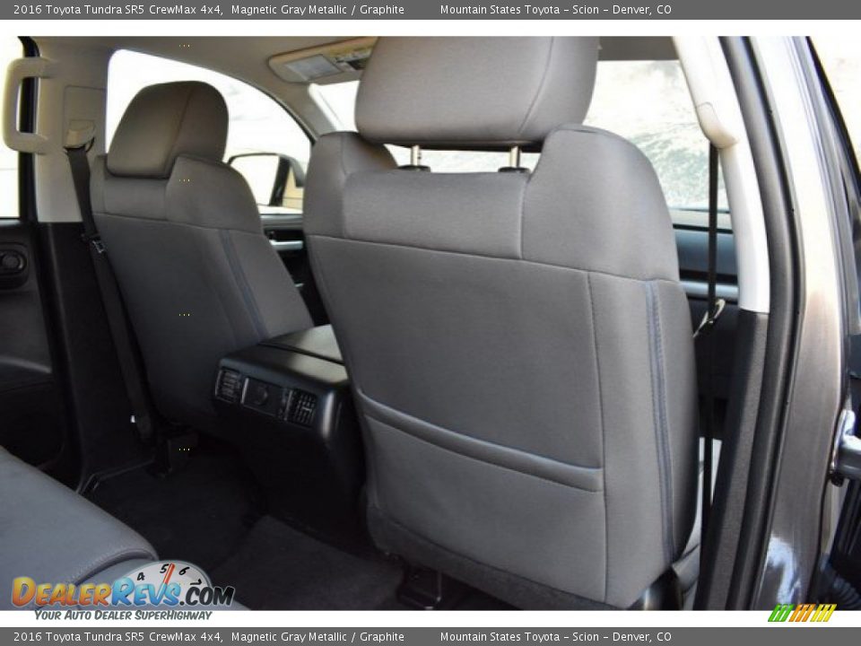 2016 Toyota Tundra SR5 CrewMax 4x4 Magnetic Gray Metallic / Graphite Photo #20