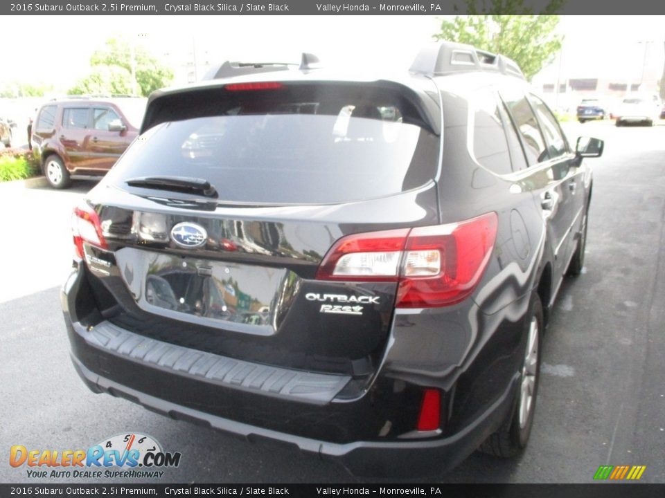 2016 Subaru Outback 2.5i Premium Crystal Black Silica / Slate Black Photo #6