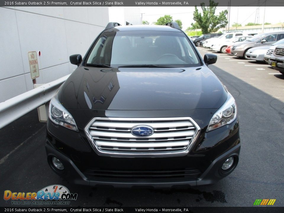 2016 Subaru Outback 2.5i Premium Crystal Black Silica / Slate Black Photo #9