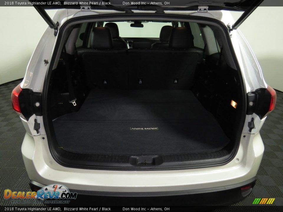 2018 Toyota Highlander LE AWD Blizzard White Pearl / Black Photo #13