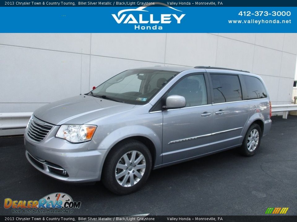 2013 Chrysler Town & Country Touring Billet Silver Metallic / Black/Light Graystone Photo #1