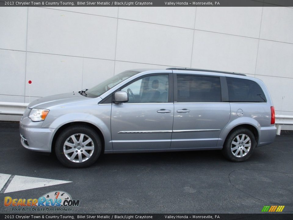 2013 Chrysler Town & Country Touring Billet Silver Metallic / Black/Light Graystone Photo #2