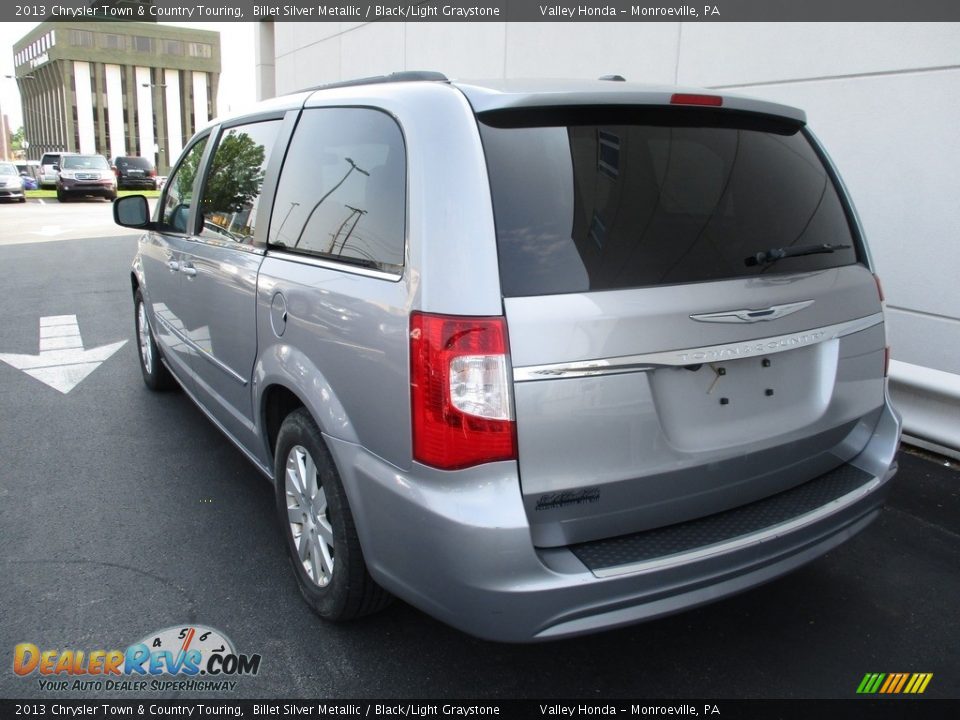 2013 Chrysler Town & Country Touring Billet Silver Metallic / Black/Light Graystone Photo #3