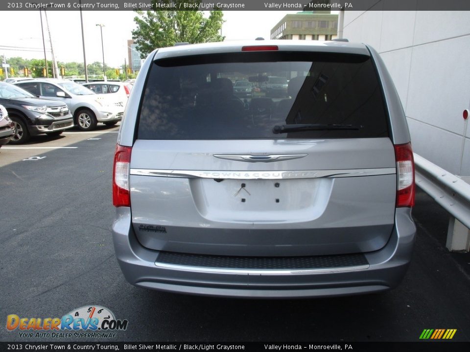 2013 Chrysler Town & Country Touring Billet Silver Metallic / Black/Light Graystone Photo #4