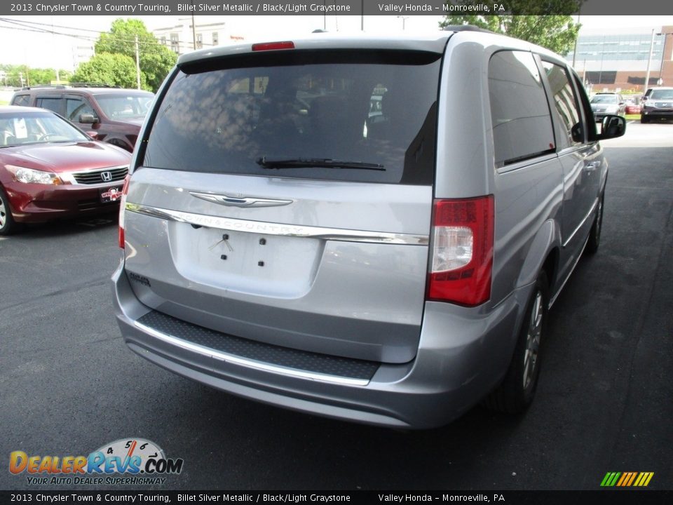 2013 Chrysler Town & Country Touring Billet Silver Metallic / Black/Light Graystone Photo #5