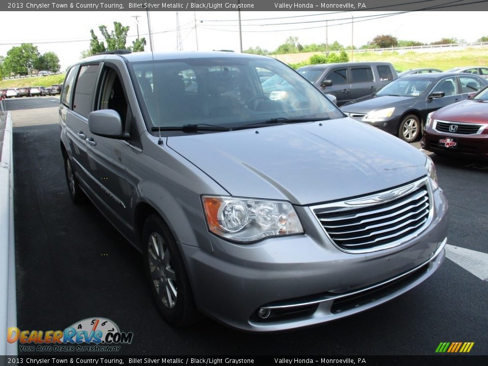 2013 Chrysler Town & Country Touring Billet Silver Metallic / Black/Light Graystone Photo #6