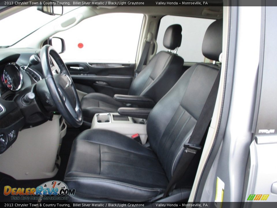 2013 Chrysler Town & Country Touring Billet Silver Metallic / Black/Light Graystone Photo #10