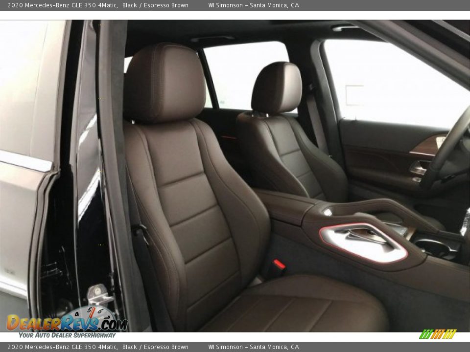 2020 Mercedes-Benz GLE 350 4Matic Black / Espresso Brown Photo #5