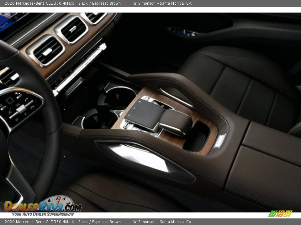 2020 Mercedes-Benz GLE 350 4Matic Black / Espresso Brown Photo #7