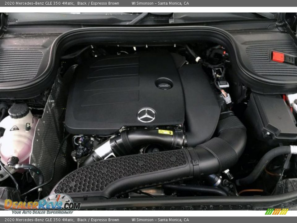 2020 Mercedes-Benz GLE 350 4Matic Black / Espresso Brown Photo #8