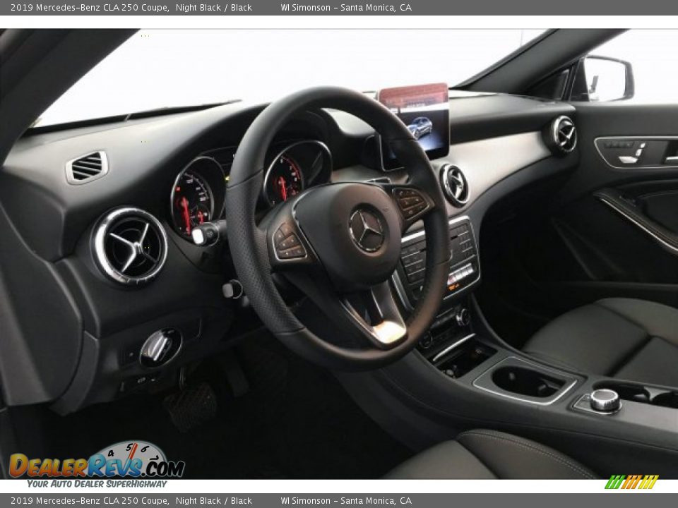 2019 Mercedes-Benz CLA 250 Coupe Night Black / Black Photo #4