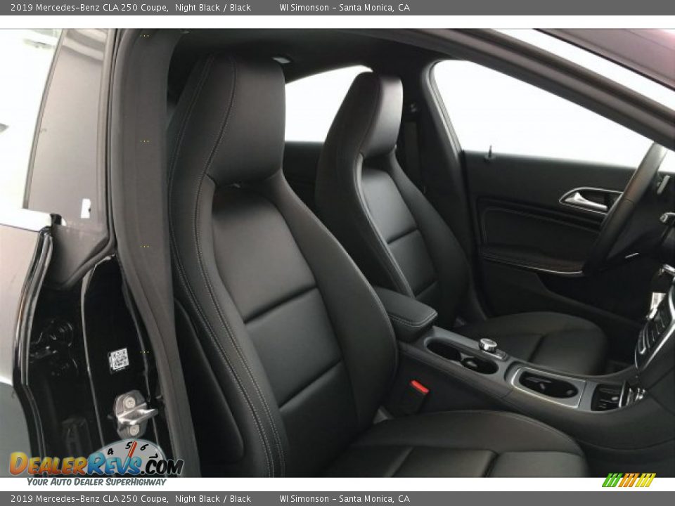 2019 Mercedes-Benz CLA 250 Coupe Night Black / Black Photo #5