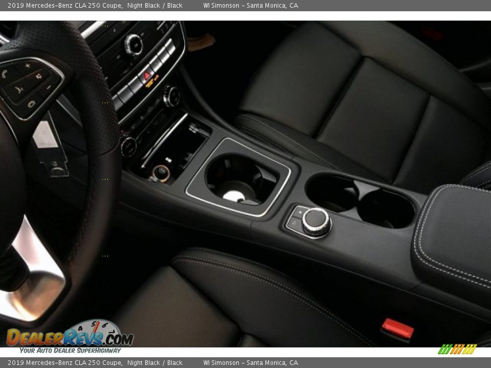 2019 Mercedes-Benz CLA 250 Coupe Night Black / Black Photo #7