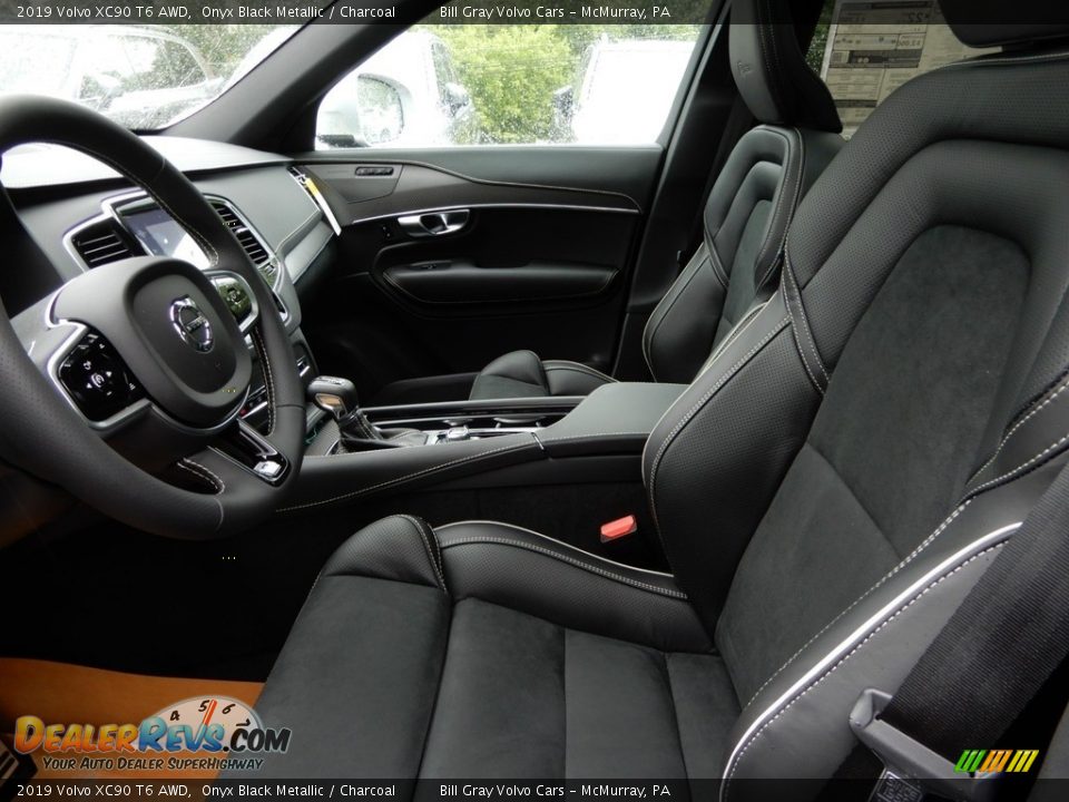 Front Seat of 2019 Volvo XC90 T6 AWD Photo #7