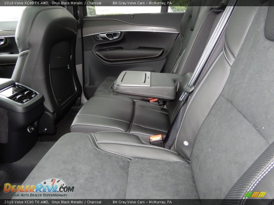 Rear Seat of 2019 Volvo XC90 T6 AWD Photo #8