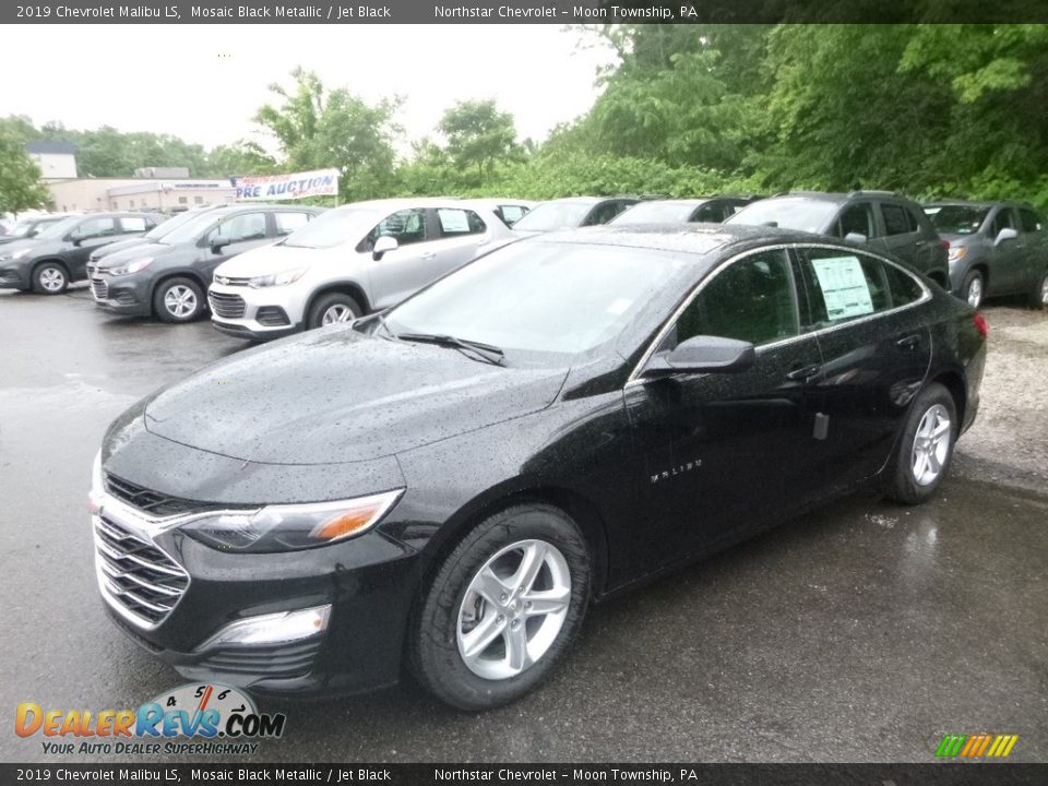 2019 Chevrolet Malibu LS Mosaic Black Metallic / Jet Black Photo #1