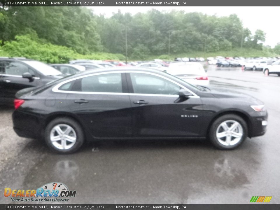 2019 Chevrolet Malibu LS Mosaic Black Metallic / Jet Black Photo #6