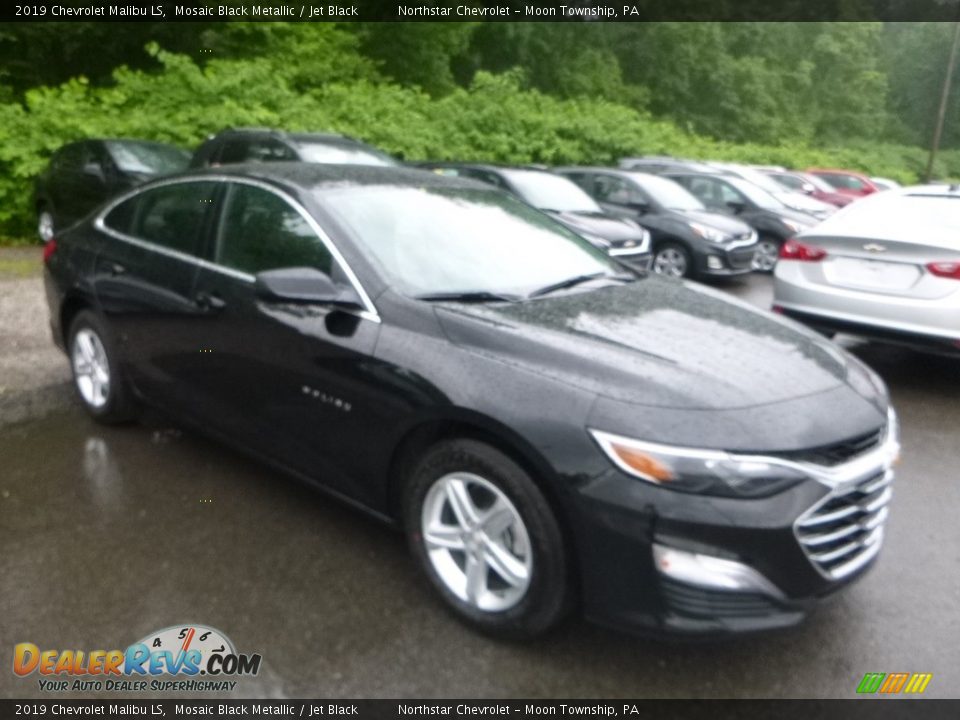 2019 Chevrolet Malibu LS Mosaic Black Metallic / Jet Black Photo #7