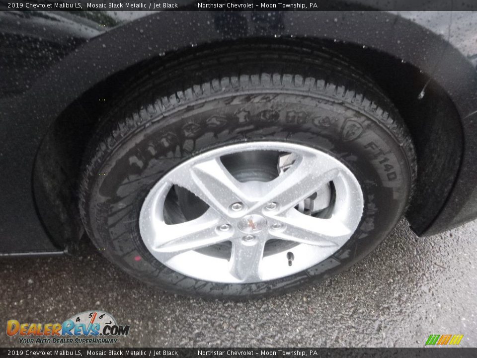 2019 Chevrolet Malibu LS Mosaic Black Metallic / Jet Black Photo #9
