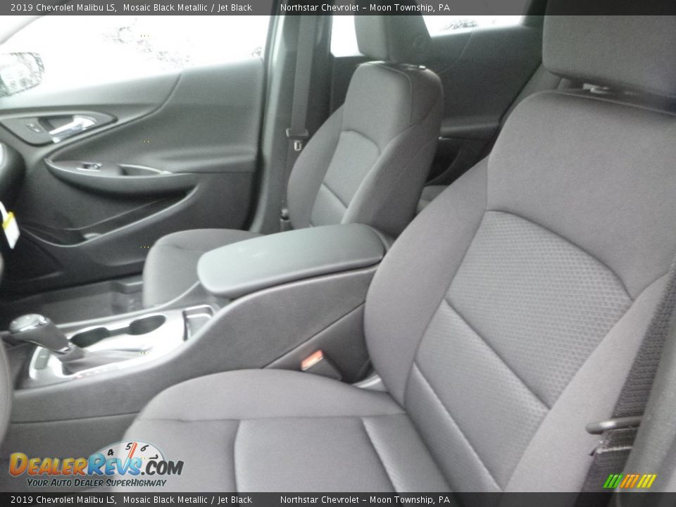 2019 Chevrolet Malibu LS Mosaic Black Metallic / Jet Black Photo #14