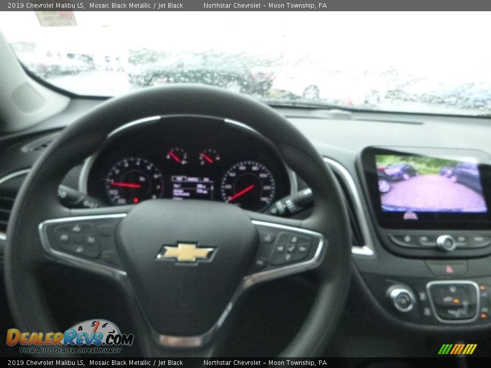 2019 Chevrolet Malibu LS Mosaic Black Metallic / Jet Black Photo #20