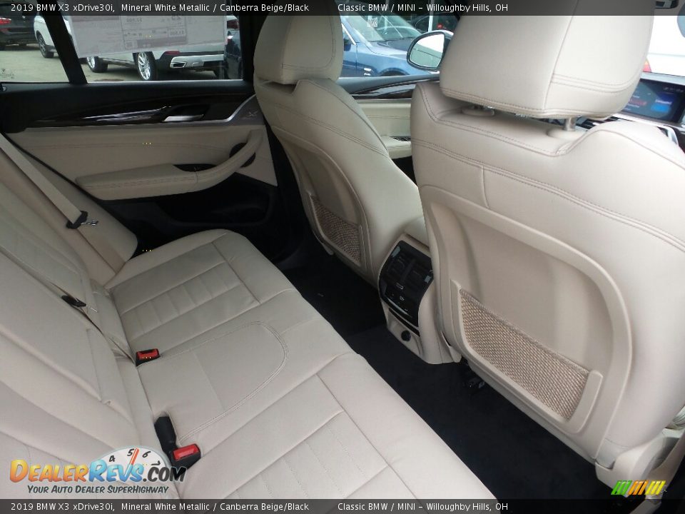 2019 BMW X3 xDrive30i Mineral White Metallic / Canberra Beige/Black Photo #4