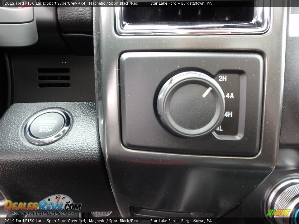 Controls of 2019 Ford F150 Lariat Sport SuperCrew 4x4 Photo #16