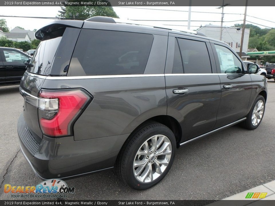 2019 Ford Expedition Limited 4x4 Magnetic Metallic / Ebony Photo #5