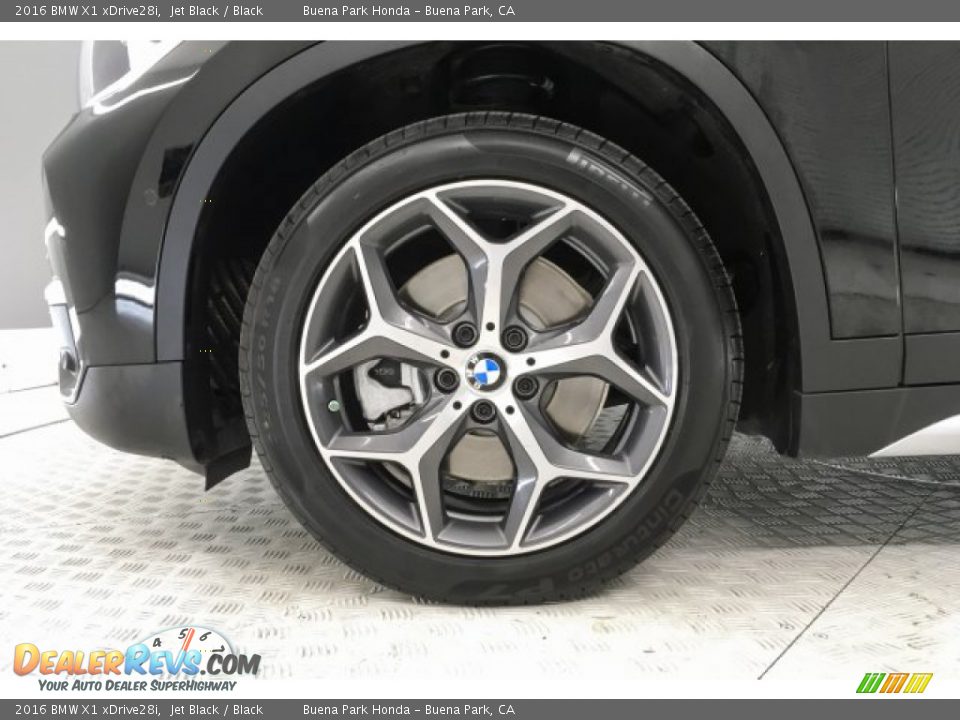 2016 BMW X1 xDrive28i Jet Black / Black Photo #8
