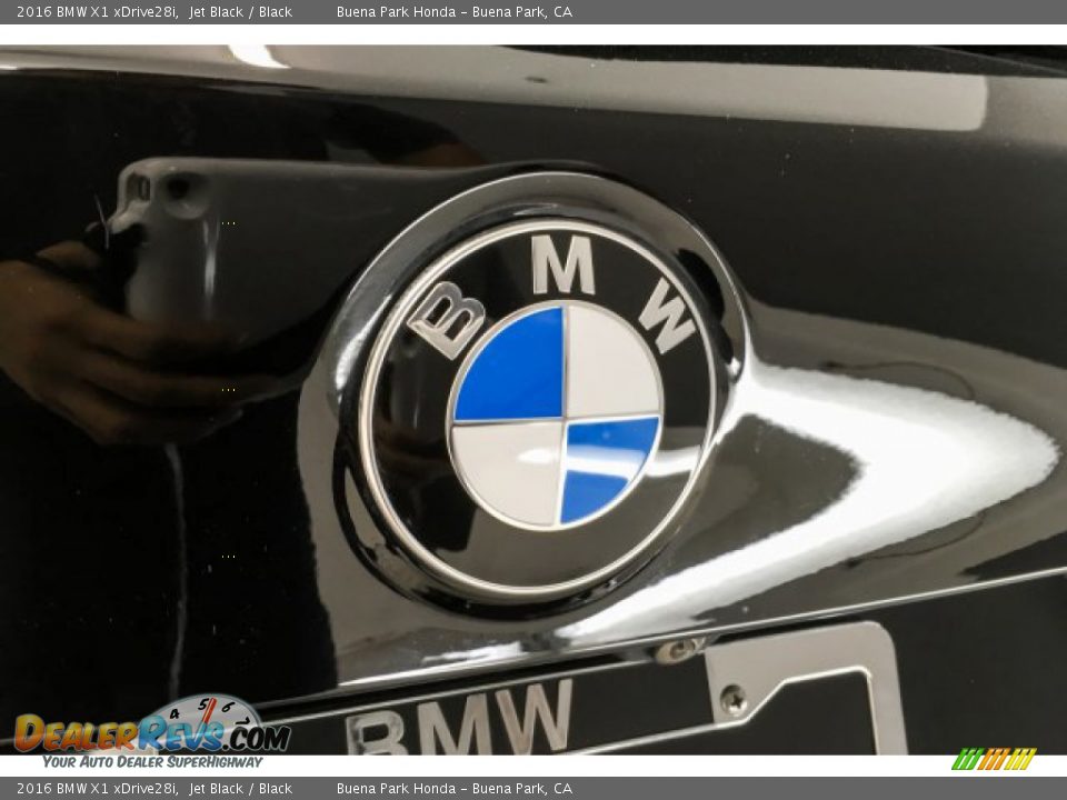 2016 BMW X1 xDrive28i Jet Black / Black Photo #28