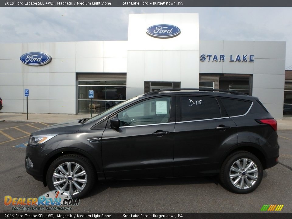 2019 Ford Escape SEL 4WD Magnetic / Medium Light Stone Photo #1