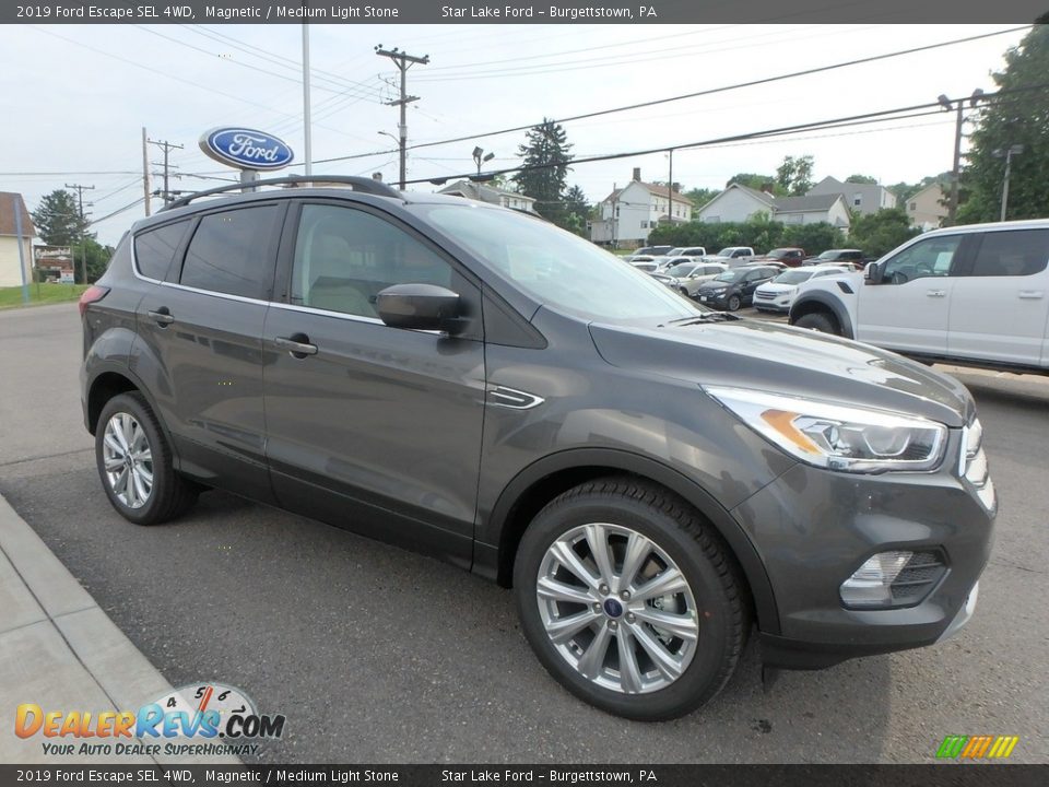 2019 Ford Escape SEL 4WD Magnetic / Medium Light Stone Photo #3