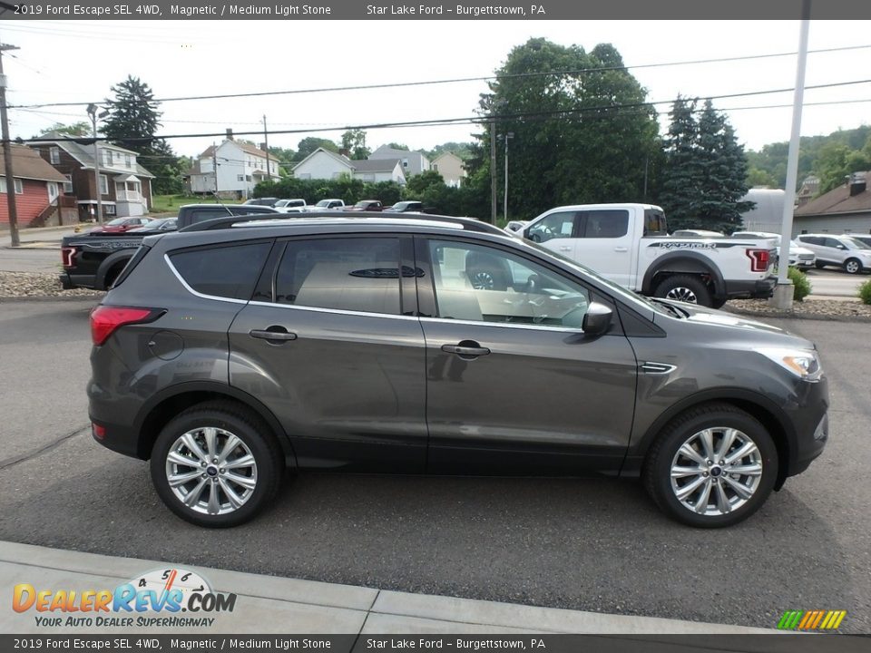 2019 Ford Escape SEL 4WD Magnetic / Medium Light Stone Photo #4