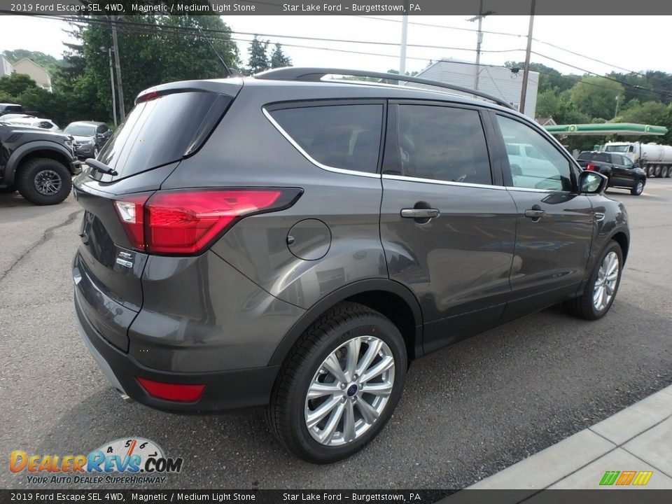 2019 Ford Escape SEL 4WD Magnetic / Medium Light Stone Photo #5