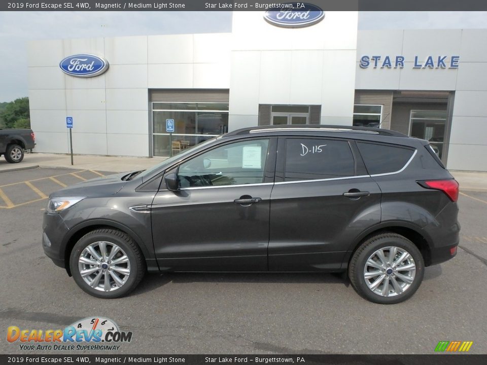 2019 Ford Escape SEL 4WD Magnetic / Medium Light Stone Photo #9