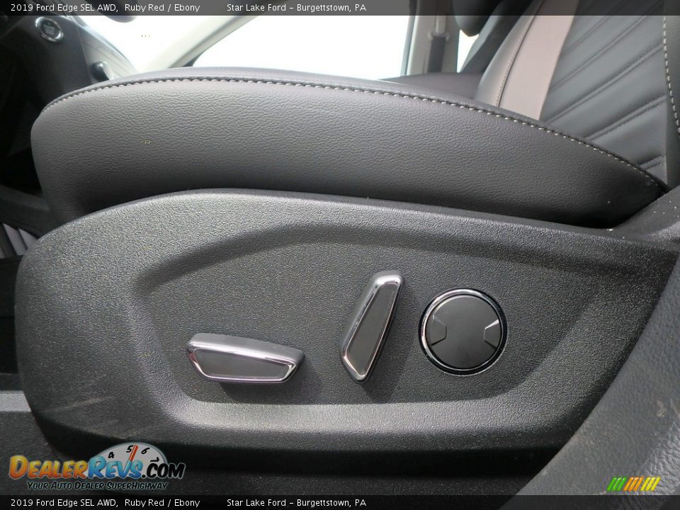 2019 Ford Edge SEL AWD Ruby Red / Ebony Photo #15