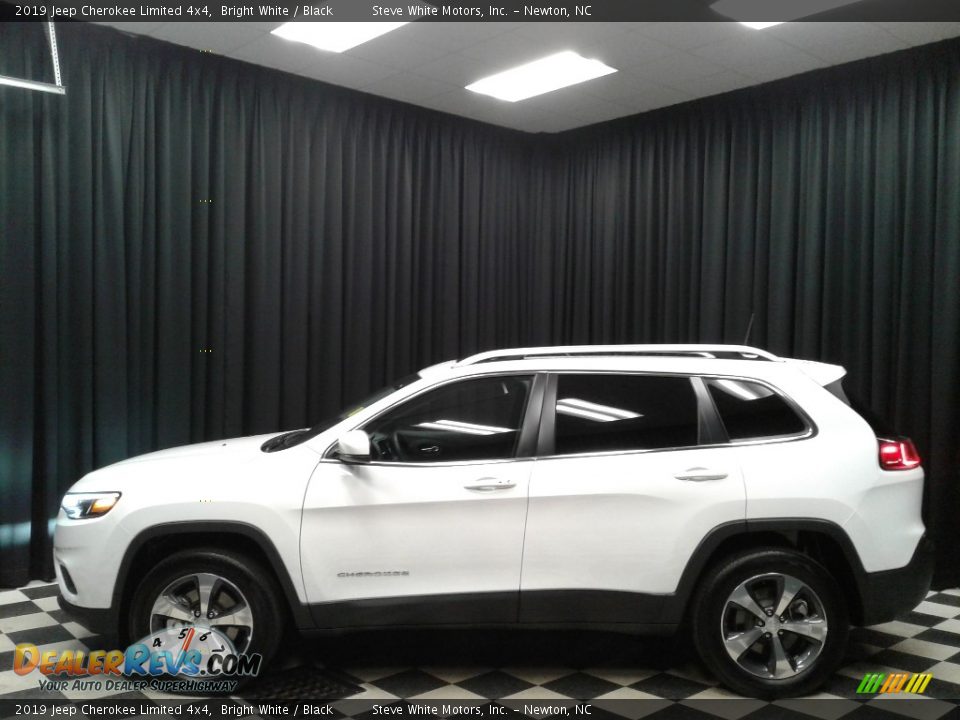 2019 Jeep Cherokee Limited 4x4 Bright White / Black Photo #1