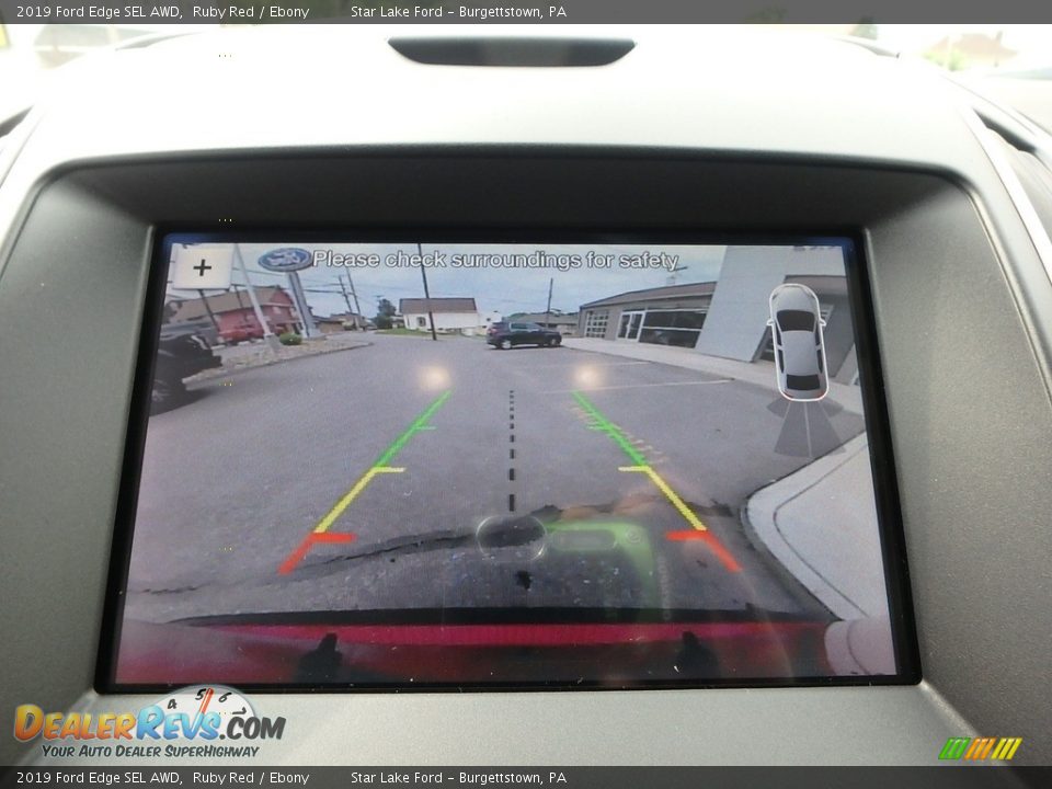 2019 Ford Edge SEL AWD Ruby Red / Ebony Photo #19